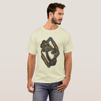 Camiseta Cogumelo Amanita Muscaria Botânico Cottagecore