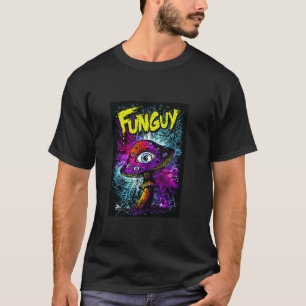 Camiseta Cogumelo de Olho Psikedélico Fungos Punição Trippy