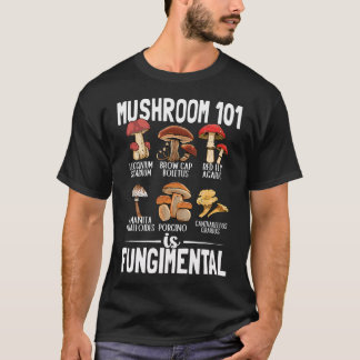 Camiseta Cogumelo Engraçado 101 É Micologista Fungital Cogu