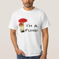 Cogumelo engraçado eu sou uma chalaça dos fungos