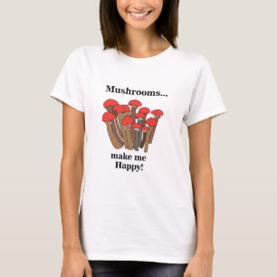 Camiseta Cogumelo Fungo Cogumelos