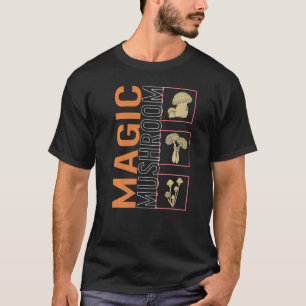 Camiseta Cogumelo Mágico Fungo Fungi Botânica Vintage N