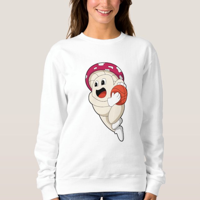 Camiseta Cogumelo no basquete (Frente)