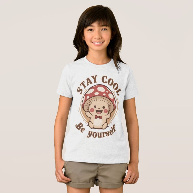 Camiseta Cogumelo Positivo (Frente Completa)