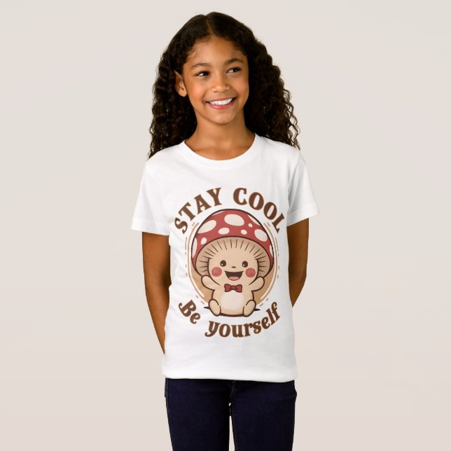 Camiseta Cogumelo Positivo (Frente Completa)