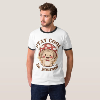 Camiseta Cogumelo Positivo