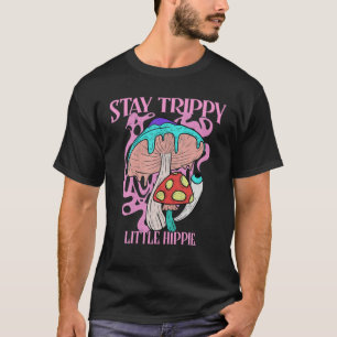 Camiseta Cogumelo Psicodélico Retro Fique Tripado Pequeno H