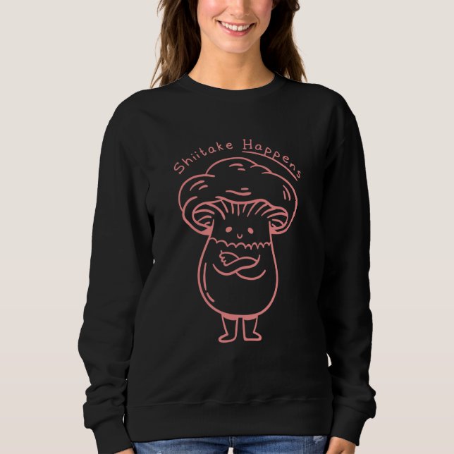 Camiseta Cogumelo Shiitake Happens (Frente)