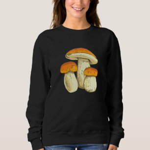 Camiseta Cogumelos Boletus Coletando Seletas de Cogumelo