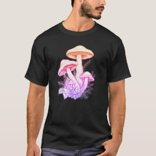 Camiseta Cogumelos Brilhantes Para o Dia da Terra a SS Pret
