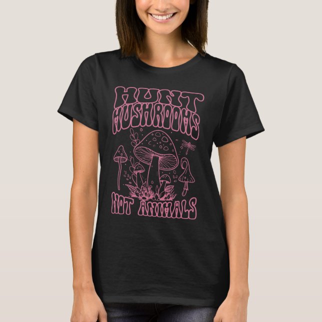 Camiseta Cogumelos de Cottagecore (Frente)