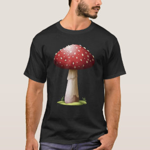 Camiseta Cogumelos Divertidos Forjando Mycologia Fungi Lega