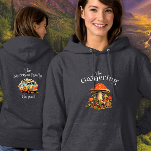 Camiseta Cogumelos Divertidos Personalizáveis Encontro de F