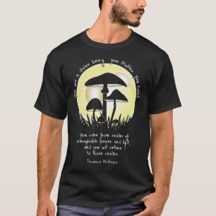 Camiseta Cogumelos no Luar ~ Terrence McKenna Cote Cl