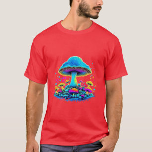 Camiseta Cogumelos Psicodélicos
