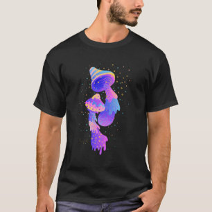 Camiseta Cogumelos Psicodélicos Trippy Esporos Mágicos