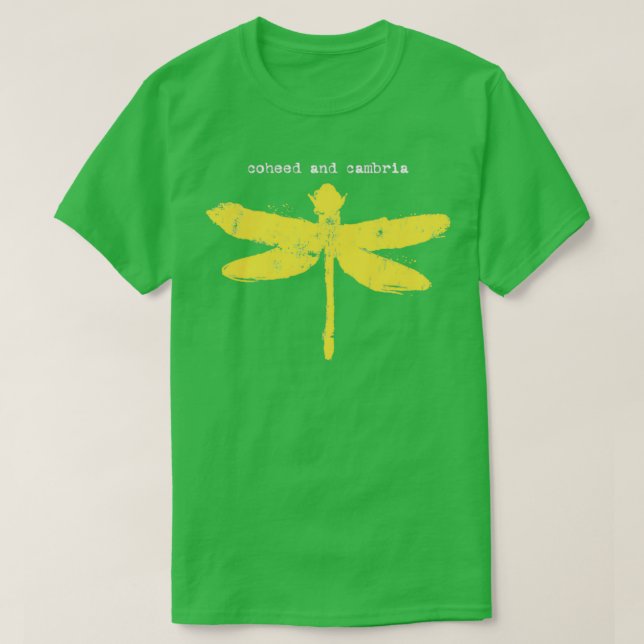 Camiseta Coheed e Cambria Dragonfly TShirtTShirt (Frente do Design)
