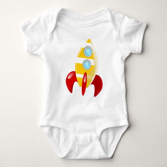 Camiseta cohete (Frente)