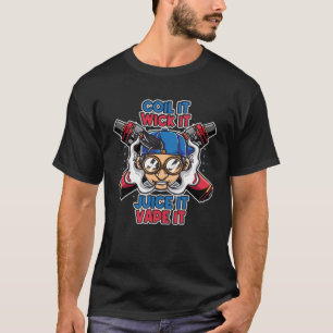 Camiseta Coil Que Arrefece O Fato De Vapitar O Vaper De Gee