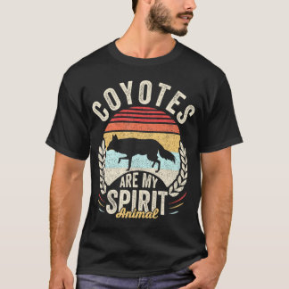 Camiseta Coiotes São O Meu Espírito Animal Coyote