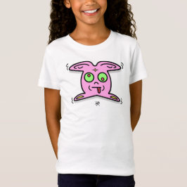 Camiseta Coisa de Coelhinho Rosa Fofo Criatura Estranha