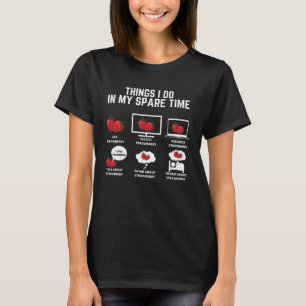 Camiseta Coisa de Morango que faço no meu tempo livre Cláss