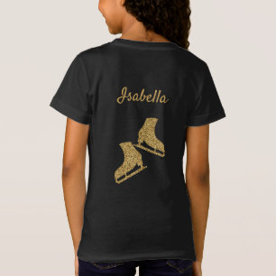 Camiseta Coisa de patinação no gelo skate brilho