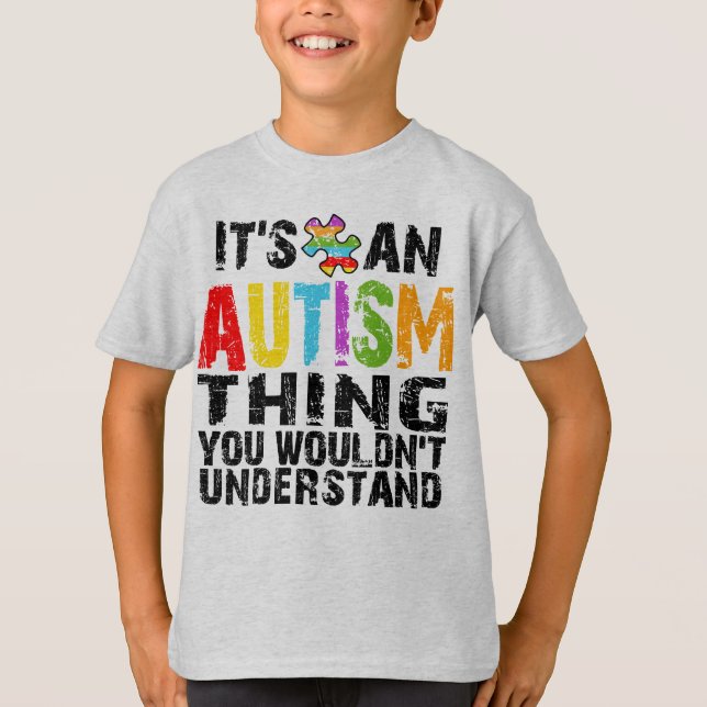 Camiseta Coisa do autismo (Frente)