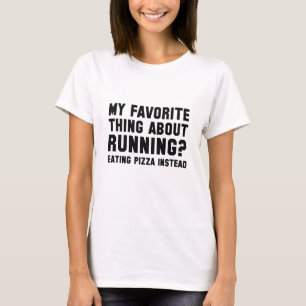 Camiseta Coisa Favorita Sobre Correr