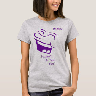 Camiseta "coisa mais engraçada... nunca!" Personalizável
