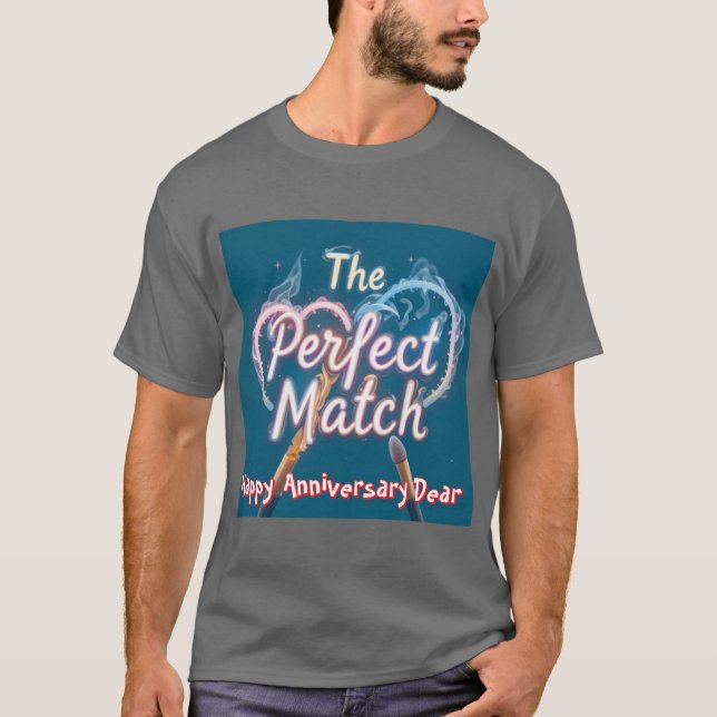 Camiseta Coisa Perfeita de Queimar Corações (Frente)
