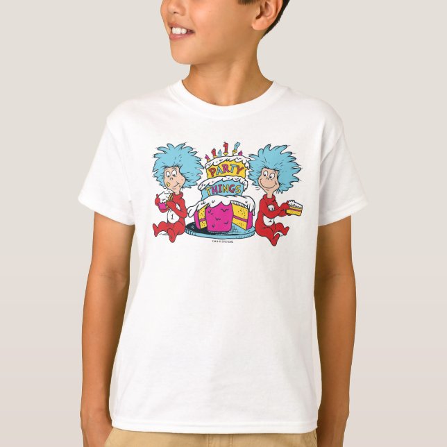 Camiseta Coisa Um Coisa Dois Festa Coisas (Frente)