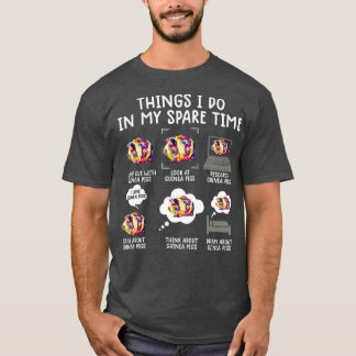 Camiseta Coisas da camisa-da-índia engraçada que faço na mi