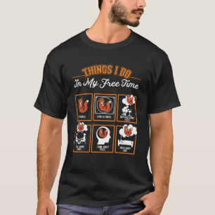 Camiseta Coisas da Raposa que faço no meu tempo livre, Red 