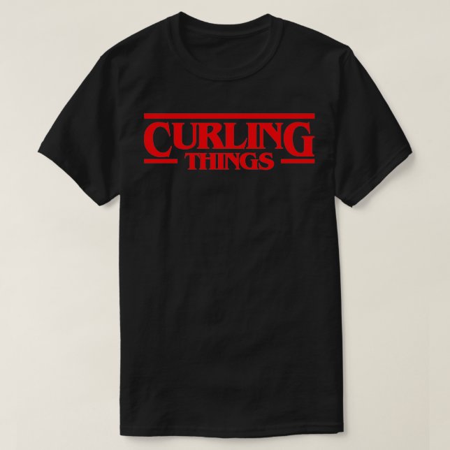 Camiseta Coisas de Curling (Frente do Design)