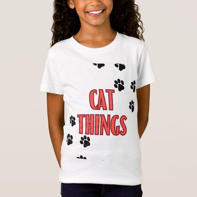 CAMISETA COISAS DE GATO (Frente)
