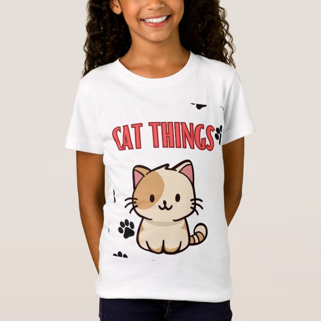 CAMISETA COISAS DE GATO (Frente)