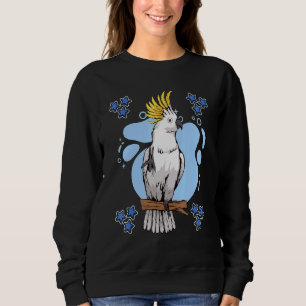 Camiseta Coisas de papagaio Design azul Cockatoo