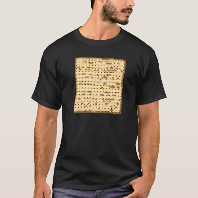 Camiseta Coisas de passover Clothing Matzah (Frente)