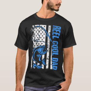 Camiseta Coisas De Pesca Para O Dia Dos Pais, Pai Legal Ame