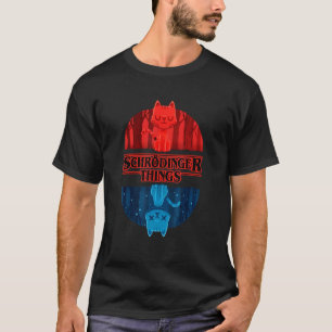 Camiseta Coisas do Gato de Schrödinger Nerd Geek Gráfico