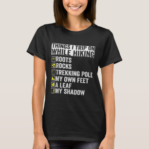 Camiseta Coisas Em Que Tropeço Enquanto Caminho Raízes Roch