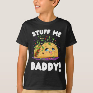 Camiseta Coisas Engraçadas e Sujas Eu Papai Taco Travesso E