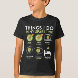 Camiseta Coisas Engraçadas que Eu Faço no Tempo Livre Chá d