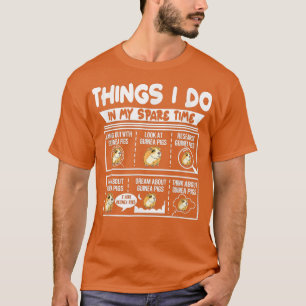 Camiseta Coisas Engraçadas que faço no meu tempo livre Guin