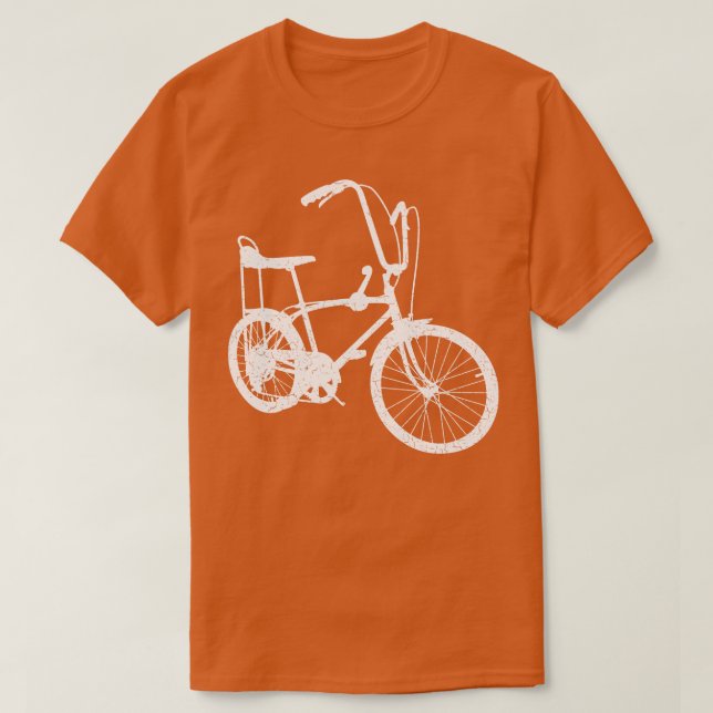 Camiseta Coisas Estranhas Bicicleta De Banana (Frente do Design)