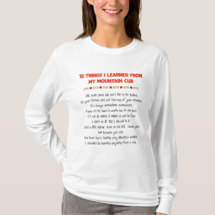 Camiseta Coisas que engraçadas eu aprendi de meu Cur da