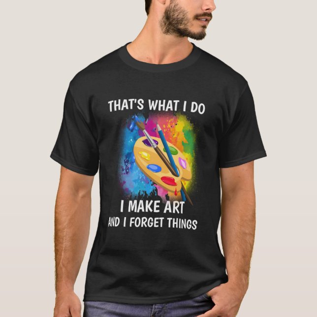 Camiseta Coisas que eu faço e esqueço (Frente)