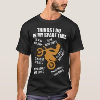 Camiseta Coisas Que Eu Faço Em Meu Tempo De Sobreposição Di