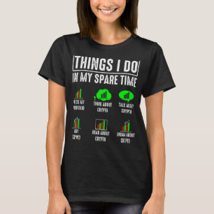 Camiseta Coisas Que Eu Faço Em Meu Tempo Livre Comercializa